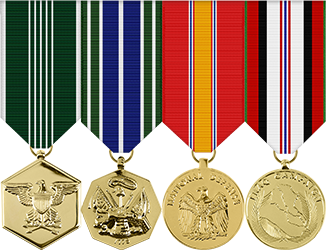 Mini Anodized Medal Rack