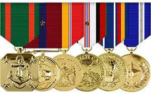 Anodized Medal Rack